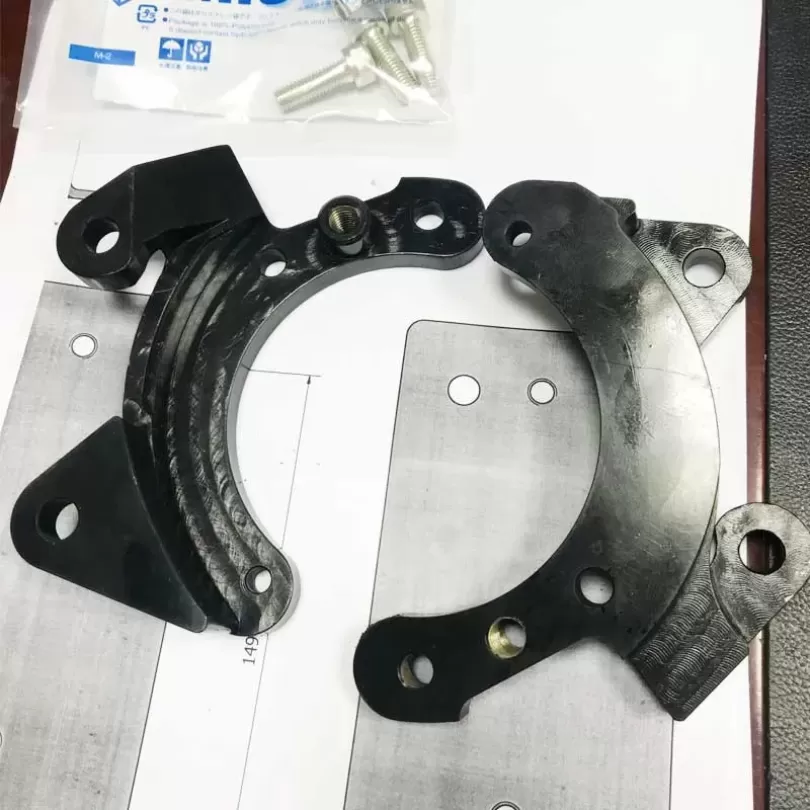 Gá tổng phanh cho xe BMW E46