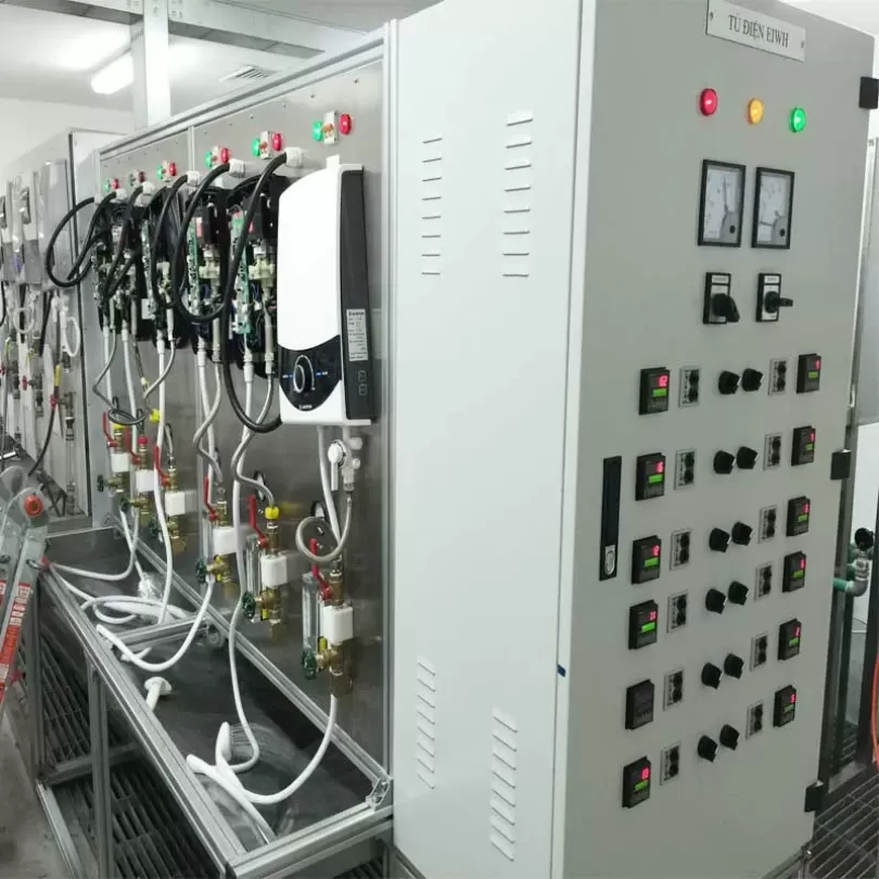 Hệ thông kiểm tra chức năng bình nóng lạnh trực tiếp